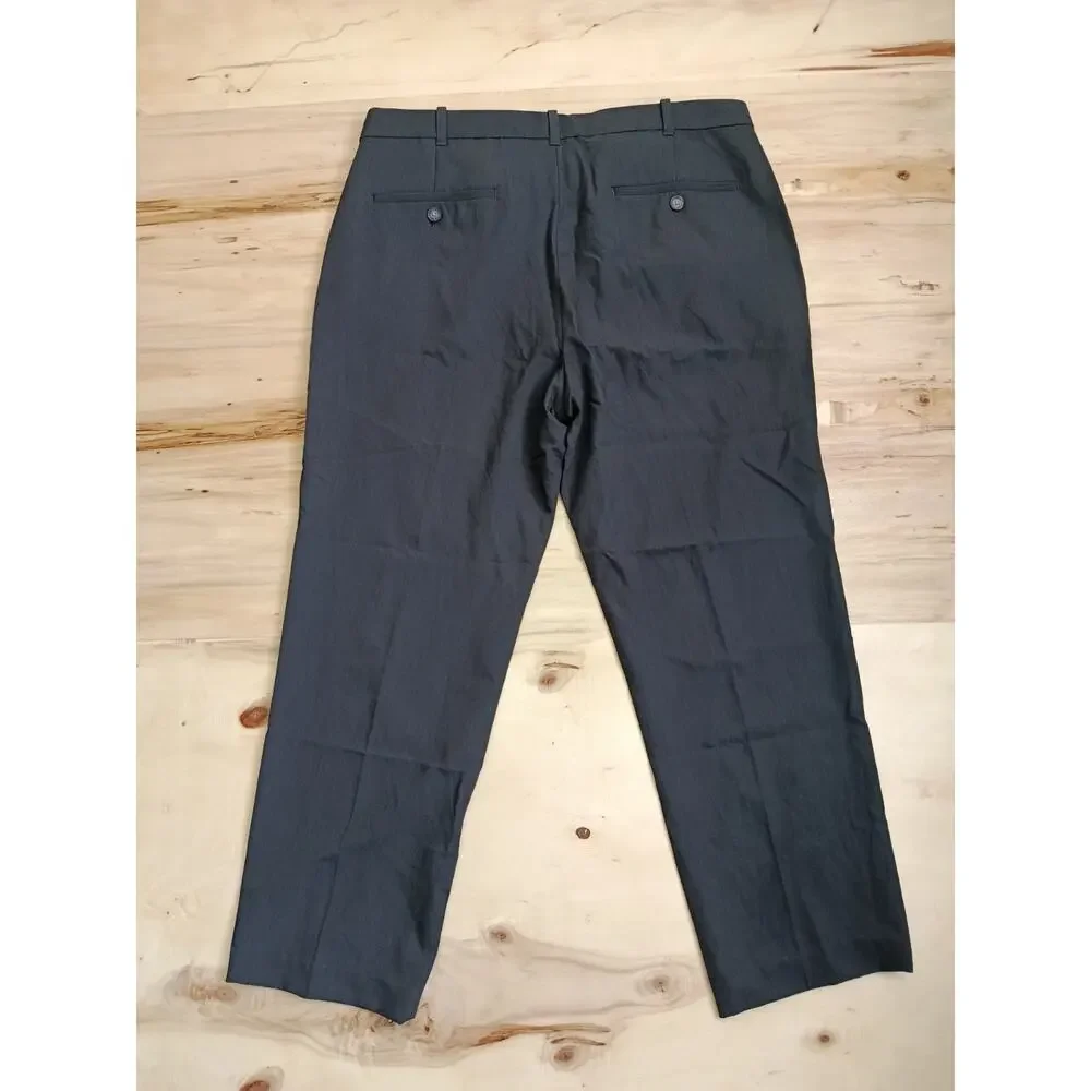 IZOD Men's Dress Pants Straight Leg Gray Size 34x30